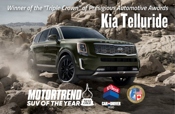 New 2020 Kia Telluride. 15 In Stock.