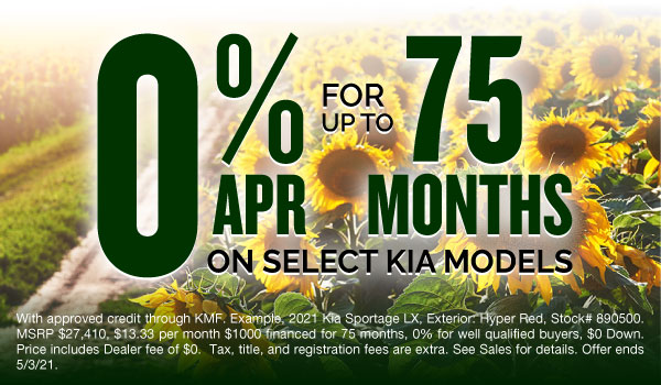 March Mania Sales Event 0% APR for 75 months